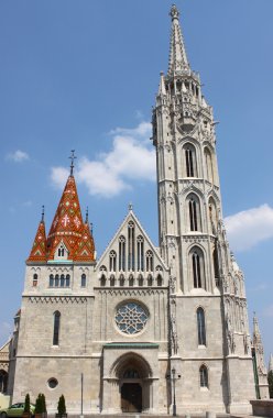 Matthias Church in Budapest clipart