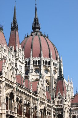 Parliament of Hungary in Budapest clipart