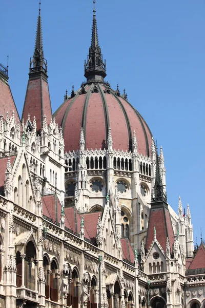Parlement van Hongarije in Boedapest — Stockfoto