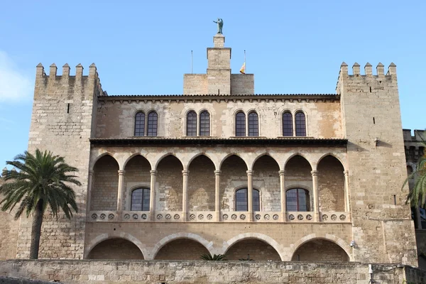 Almudaina Palace in Palma de Mallorca — Stock Photo, Image