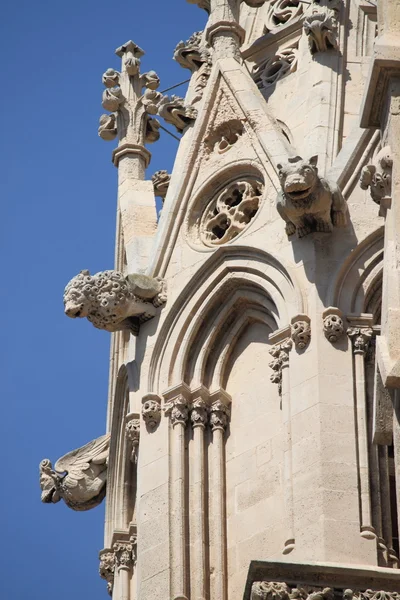 Gárgolas de Palma de Mallorca catedral — Foto de Stock