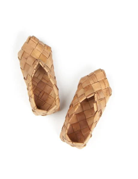Zapatillas Bast, aisladas — Foto de Stock