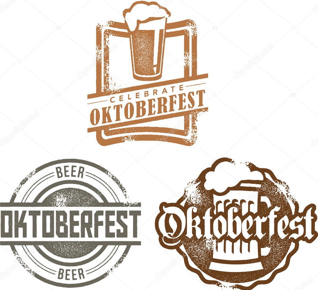 Oktoberfest Beer Stamps
