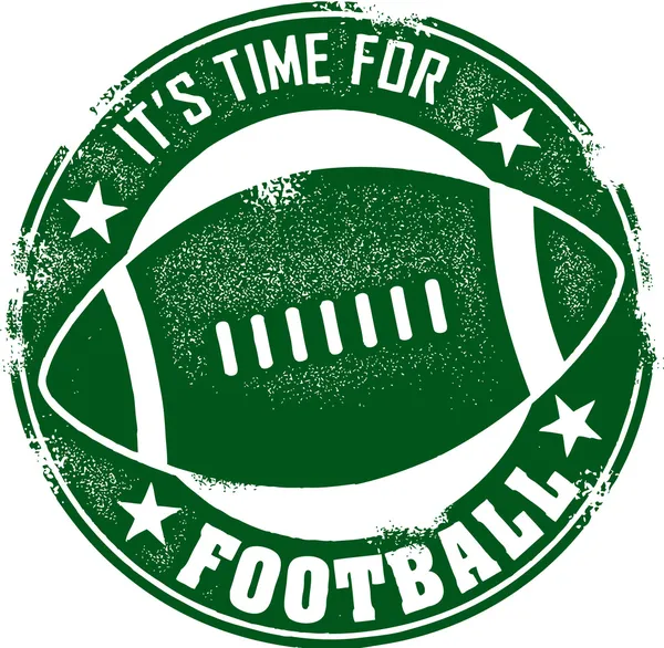 Style Vintage Timbre de football américain — Image vectorielle
