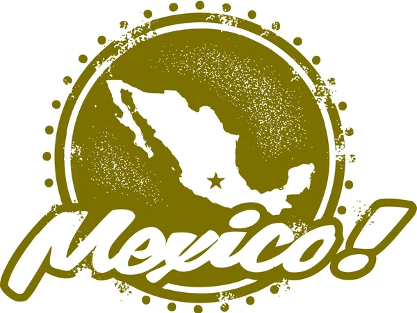 Timbro Messico vintage — Vettoriale Stock