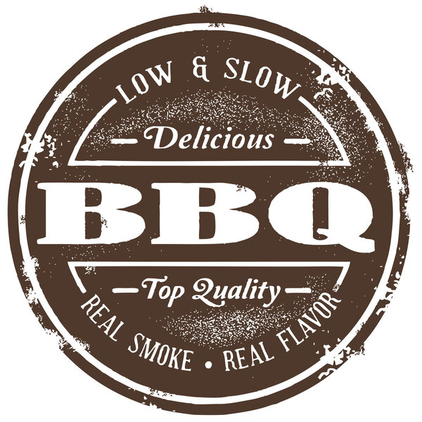 Vintage Style BBQ Stamp