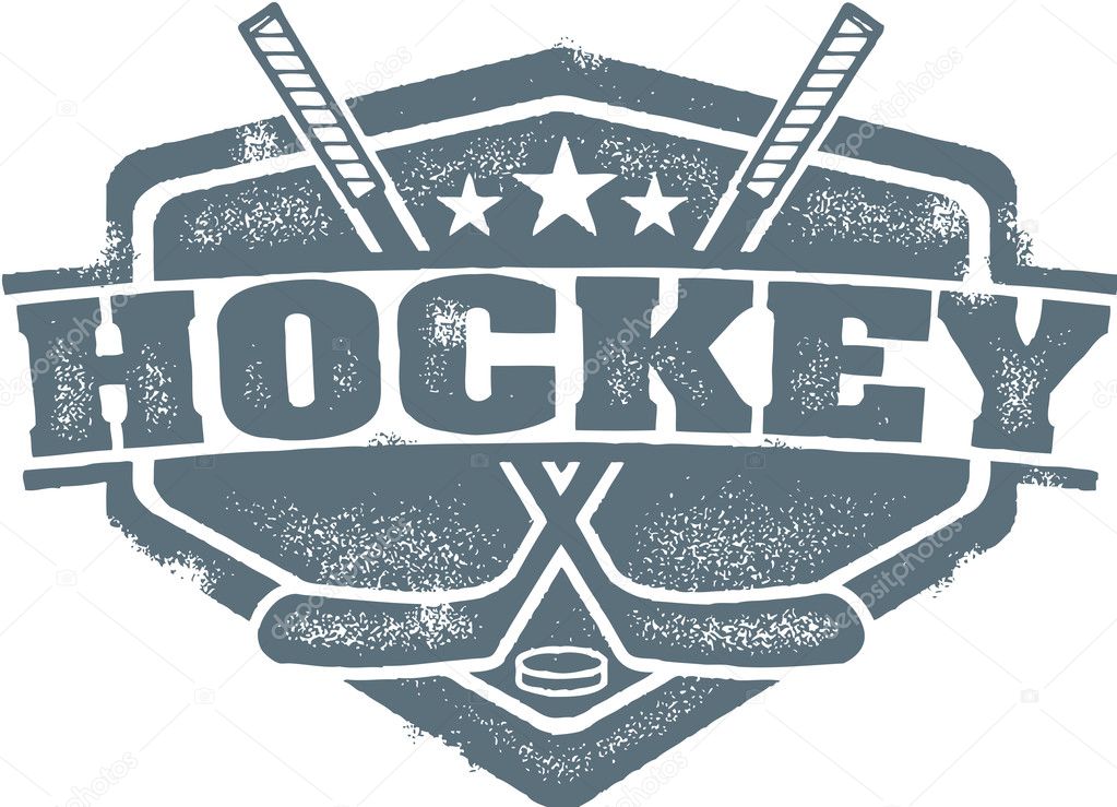 Vintage Hockey Crest — Stock Vector © daveh900 #11965051