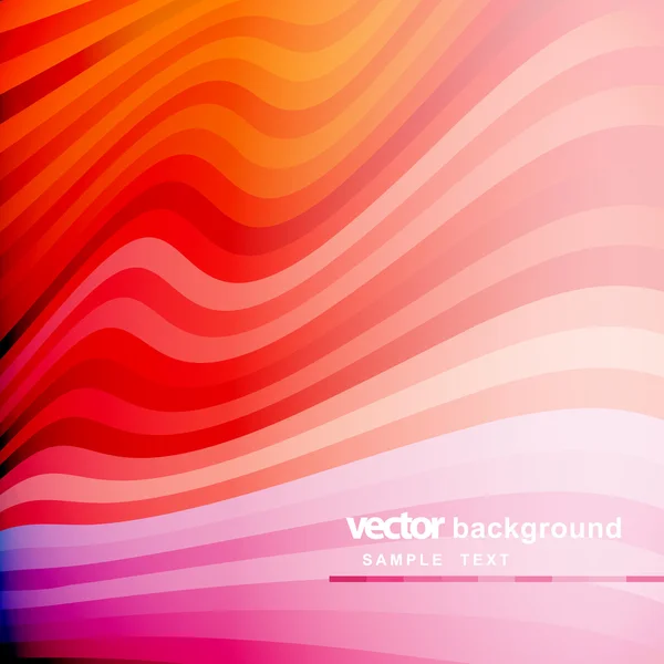 Fondo abstracto con líneas de colores. — Vector de stock