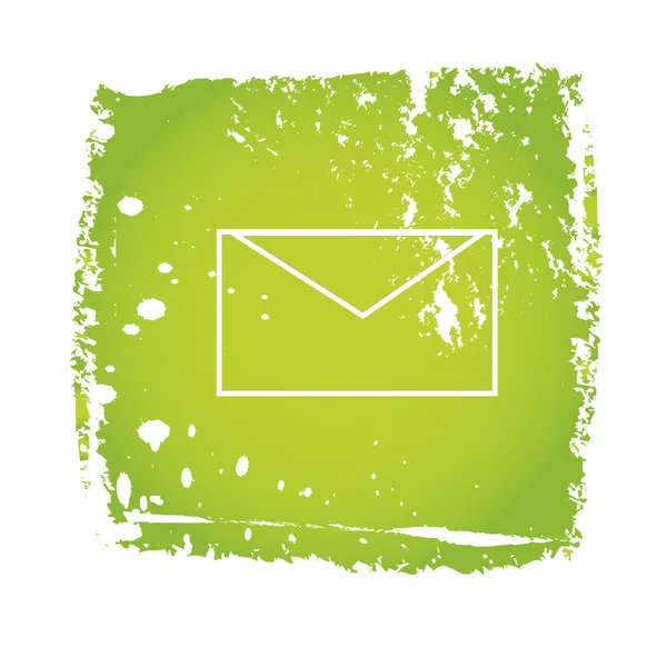 Vecchia icona Mail — Vettoriale Stock