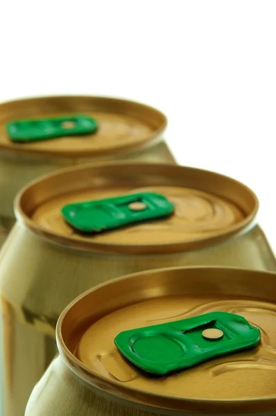 Cap latas — Fotografia de Stock