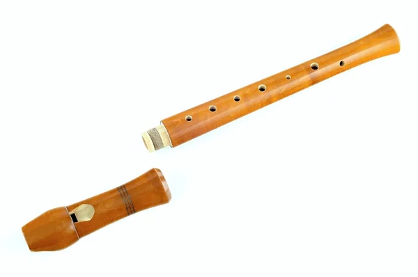 Flauta de madera — Foto de Stock