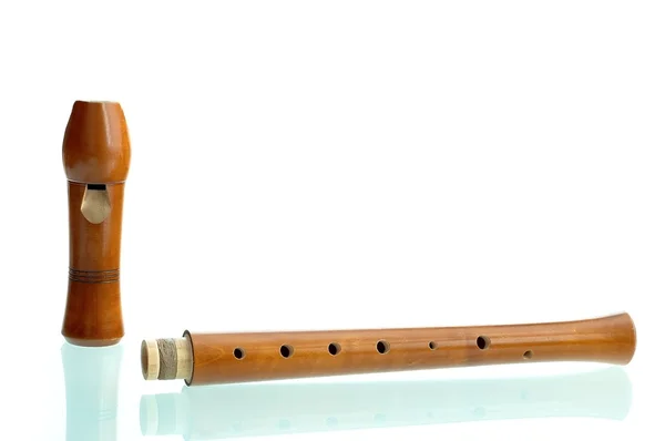 stock image Wooden flute