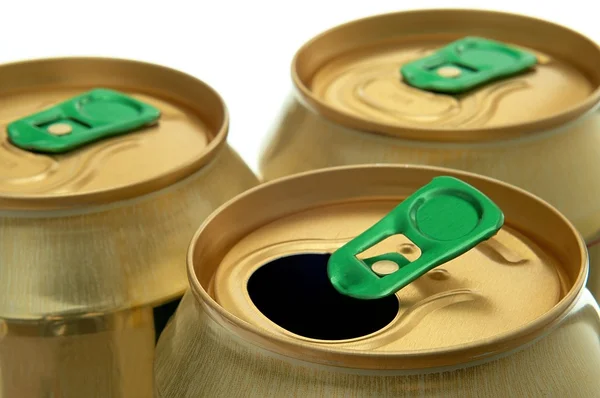 Cap cans — Stock Photo, Image