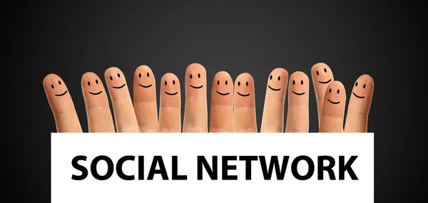 Concepto de red social — Foto de Stock
