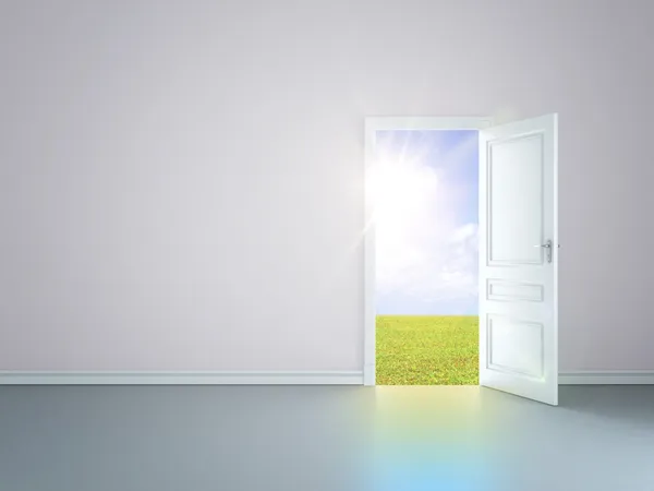 Open de deur — Stockfoto