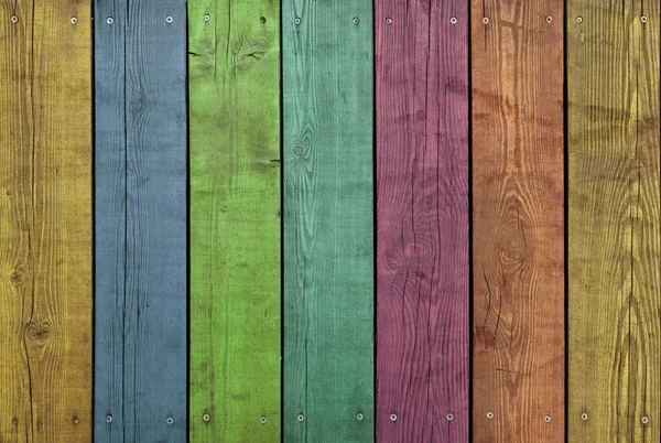 Madera multicolor — Foto de Stock