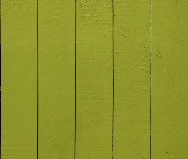 Green wooden wall — Stock Photo, Image