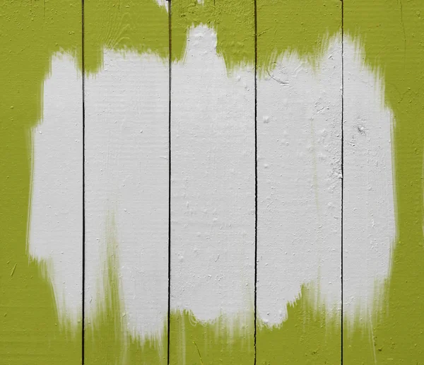 Pincel de pintura branca — Fotografia de Stock