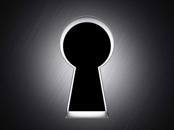 Чёрная замочная скважина
