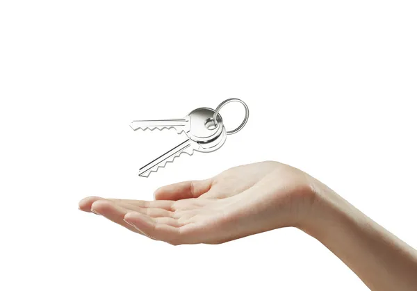 Key on hand — Stock Photo, Image