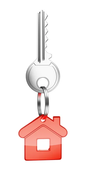 Red key chain — Stock Photo, Image