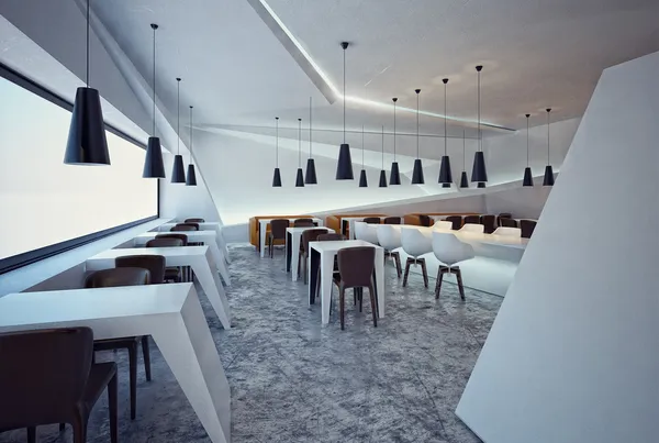 Interieur modern restaurant — Stockfoto