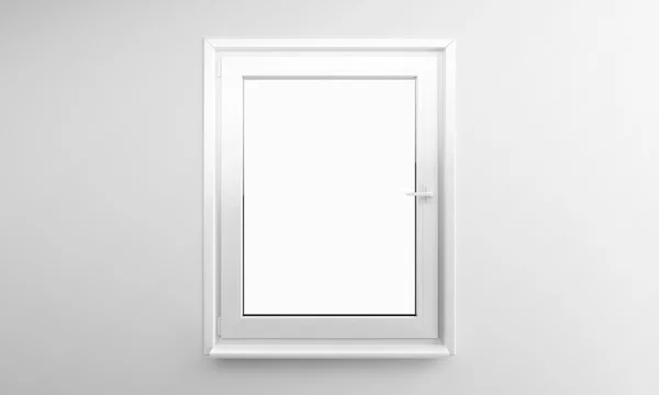 Kunststof raam — Stockfoto
