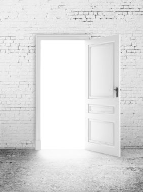 Open door light clipart