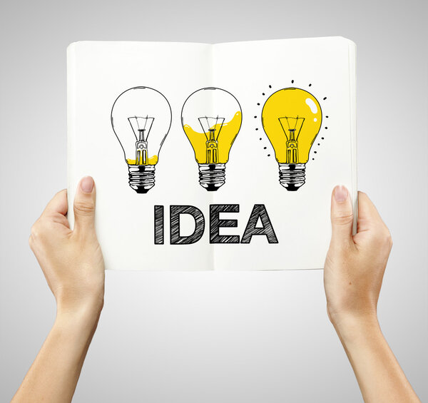 Рисунок трех ламп
