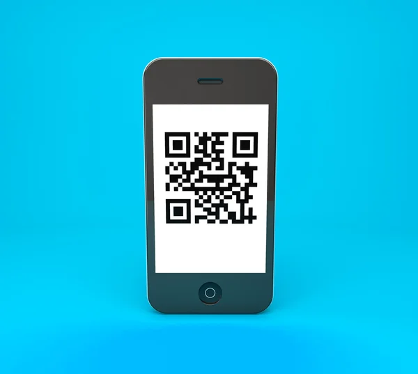 Phone with qr code