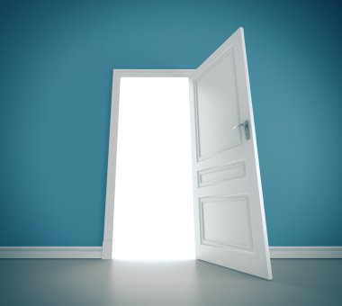 Open door clipart