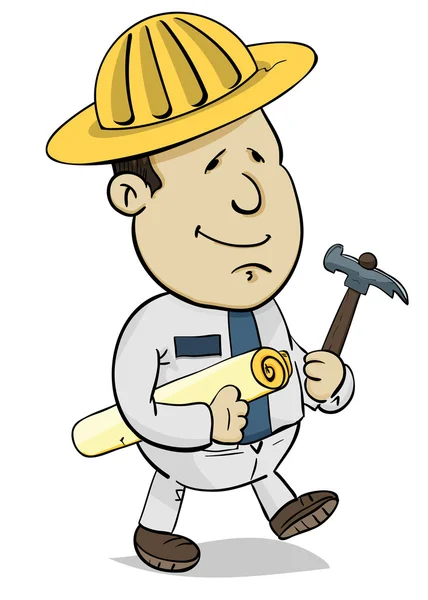 Cartoon of Industrial Construction Worker Stock Vector Image by ...