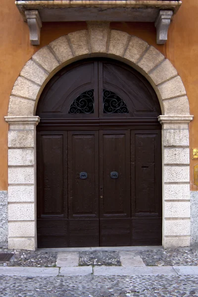 stock image Old Italian door.