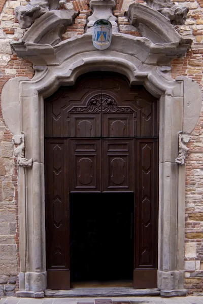 stock image Old Italian door.