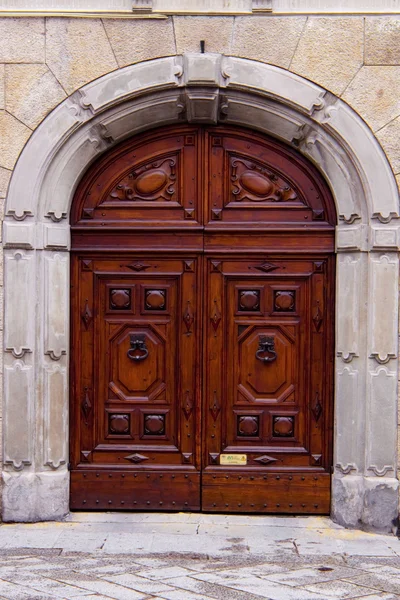 stock image Old Italian door.