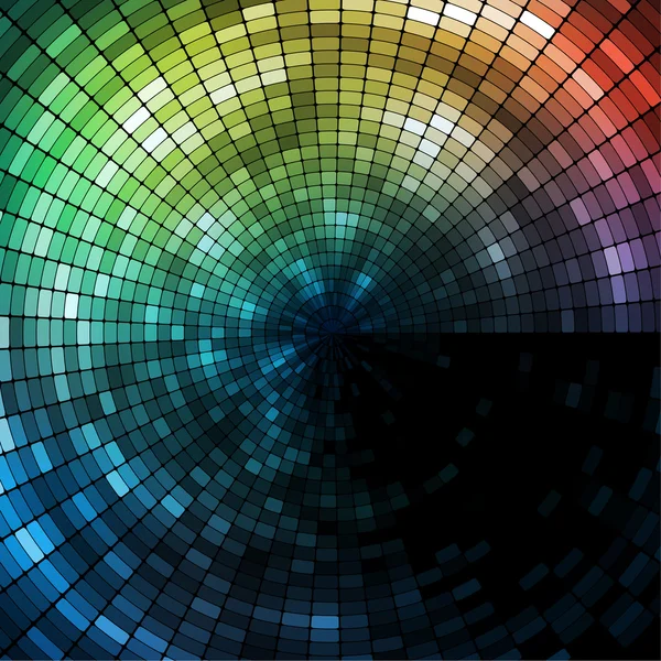 Bannière mosaïque colorée — Image vectorielle