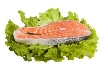 Fish, salmon clipart