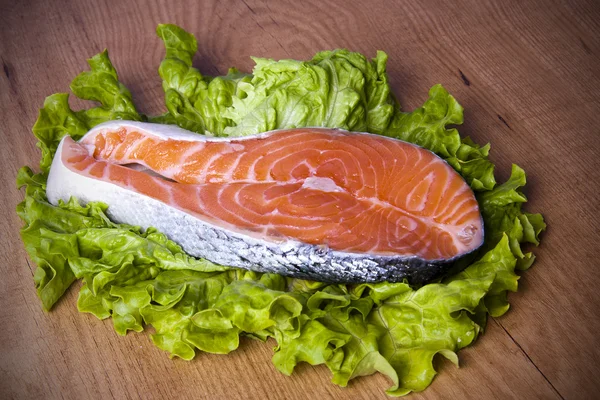 Fish, salmon — Stock Photo, Image