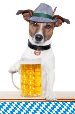 Dog oktoberfest clipart