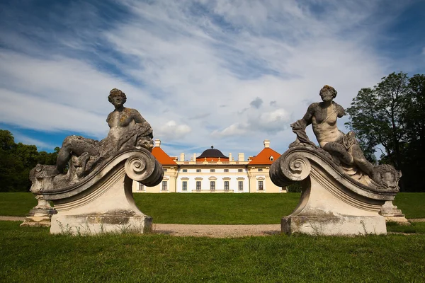 Castelo em Slavkov — Fotografia de Stock