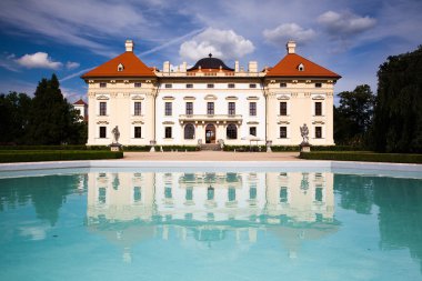 Castle in Slavkov clipart