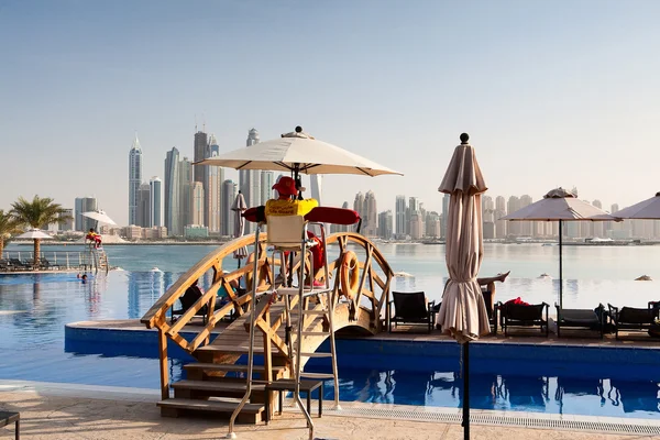 En la piscina de Dubai — Foto de Stock