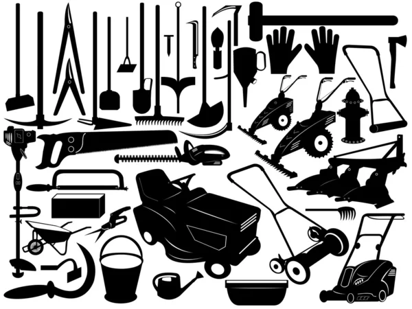 Garden tools Stock Illustration