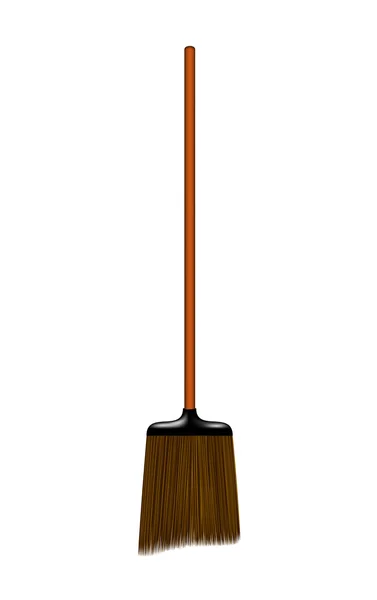 木制扫帚 — 图库矢量图片
