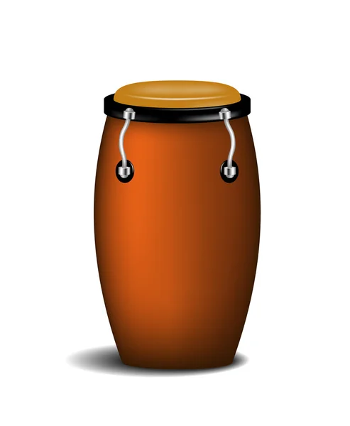 Conga (strumento musicale a percussione ) — Vettoriale Stock