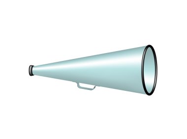 Vintage megaphone clipart