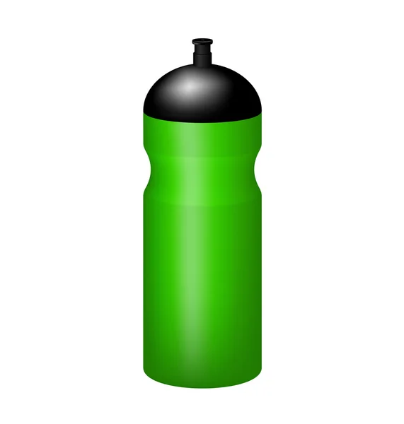 Sport plastic water bottle — Stock Vector