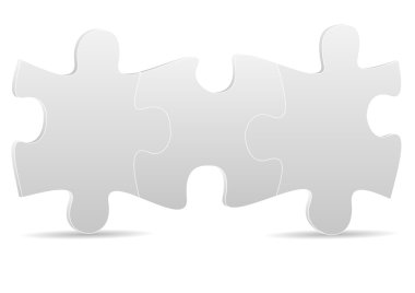 puzzle three clipart