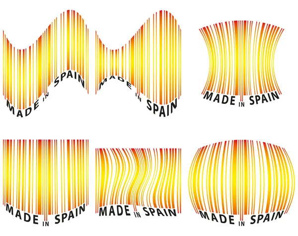 Barcode Ισπανία — Διανυσματικό Αρχείο