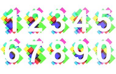 numbers clipart